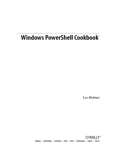﻿Windows PowerShell: راهنمای قطعی