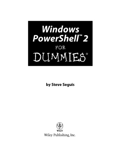 Windows Powershell 2 برای آدمک ها