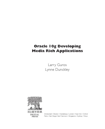 Oracle 10g در حال توسعه برنامه های غنی از رسانه است