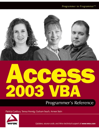 دسترسی به مرجع برنامه نویس VBA 2003