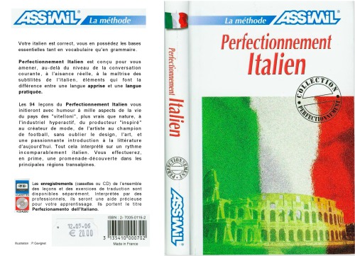 ﻿Perfectionnement Italian
