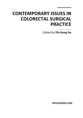 ﻿مسائل معاصر در عمل جراحی کولورکتال