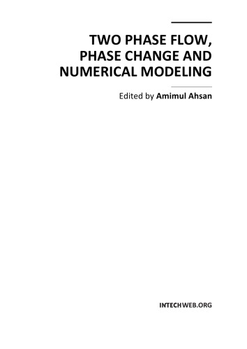 دو مرحله فاز، تغییر فاز و مدل سازی عددی