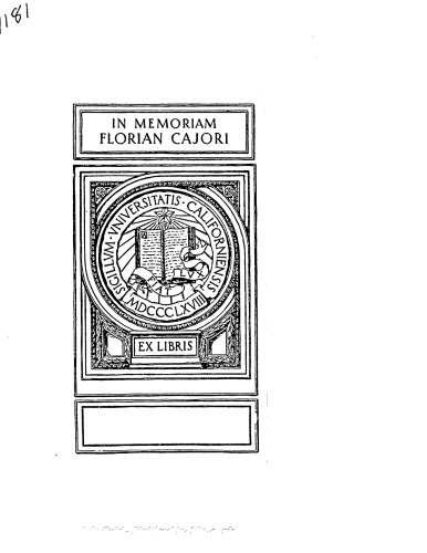 دوره اول در محاسبات بی نهایت