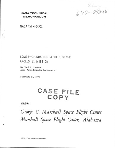 یک مطالعه عکس از آپولو 9