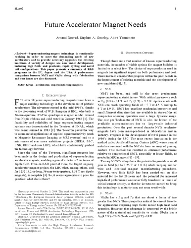 نیاز به شتاب دهنده آهنربای آینده