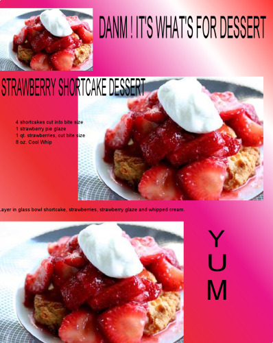 ﻿کیک توت فرنگی. پوتین در گلیتز