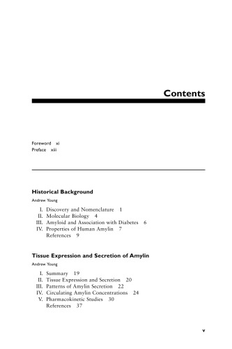 آمیلین: فیزیولوژی و فارماکولوژی