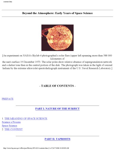 فراتر از جو: سال های اولیه علم فضایی