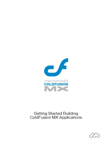 CF Macromedia ColdFusion MX: شروع به ساخت برنامه های کاربردی Coldfusion MX