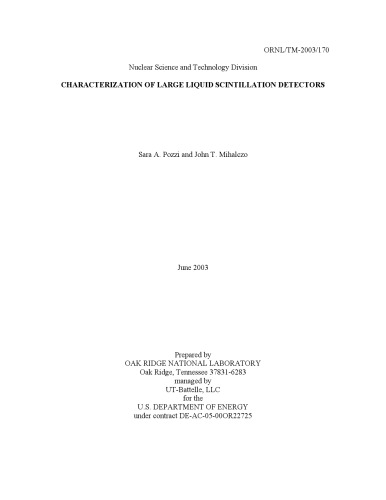 خصوصیات آشکارسازهای بزرگ پوستی مایع