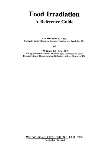 تابش مواد غذایی: یک راهنمای مرجع