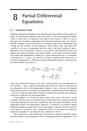 ﻿معادلات دیفرانسیل جزئی (فصل از کتاب)