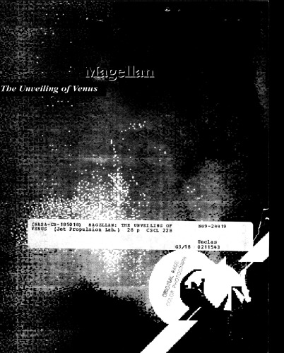 ماژلان: پرده برداری از زهره