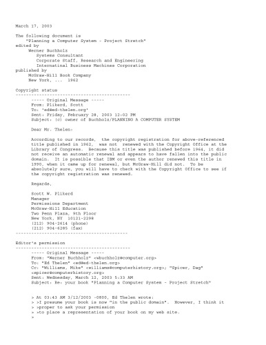 برنامه ریزی یک سیستم رایانه ای: پروژه کشش