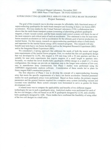 ﻿آرایه های چهار قطبی ابررسانا برای انتقال پرتوهای چندگانه