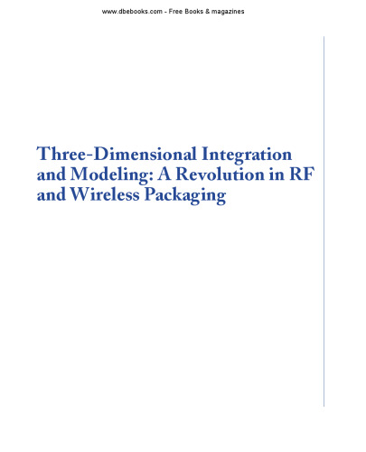 ﻿یکپارچه سازی و مدل سازی سه بعدی: انقلابی در بسته بندی RF و بی سیم