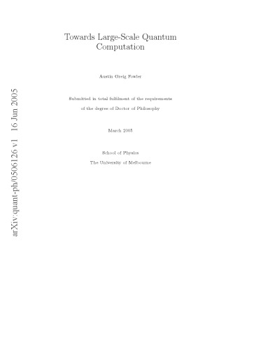 ﻿به سوی محاسبات کوانتومی در مقیاس بزرگ