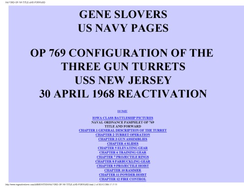 سه برج تفنگ 16 اینچی: کلاس BB 61