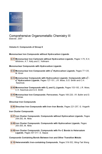 ﻿Comprehensive Organometallic Chemistry 3ed Vol 06 Grp 8