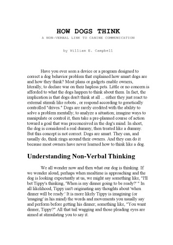 سگها چگونه فکر می کنند: درک ذهن شکارچی