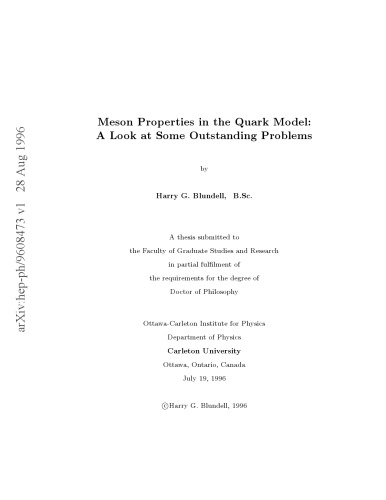 خصوصیات مزون در مدل کوارک: نگاهی به برخی مشکلات برجسته