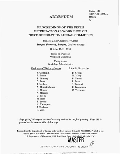 شتاب دهنده آزمون خطی بعدی: گزارش طراحی مفهومی