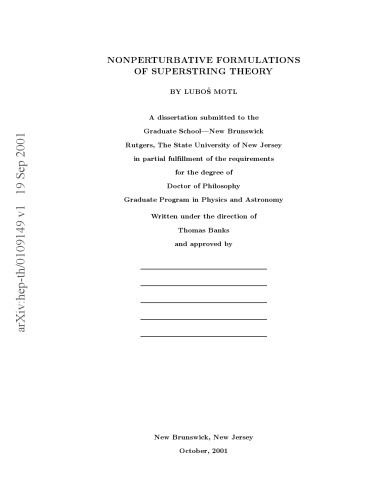 فرمول های غیر آزار دهنده نظریه Superstring