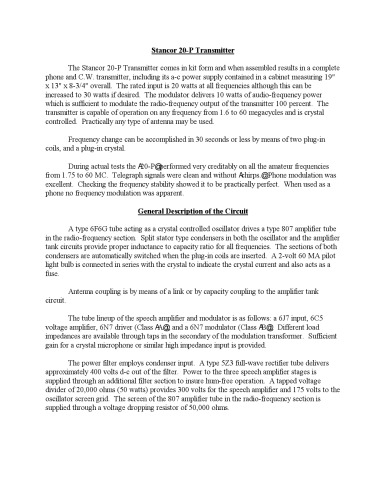 ﻿فرستنده و گیرنده رادیویی استانکور، جان کلمنس