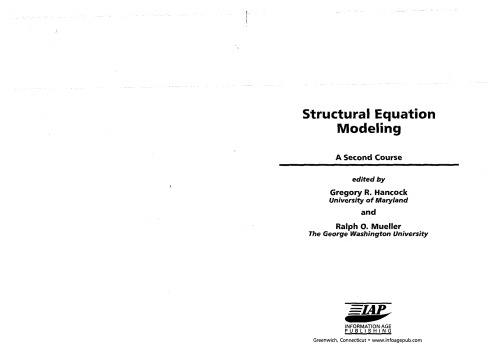 مدل سازی معادلات ساختاری: دوره دوم