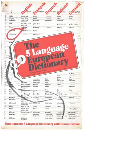 ﻿فرهنگ لغت 5 زبان اروپایی