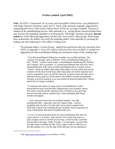 ﻿KFM، یک Fallout Meter خانگی و در عین حال دقیق و قابل اعتماد