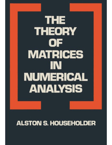﻿نظریه ماتریس ها در تحلیل عددی
