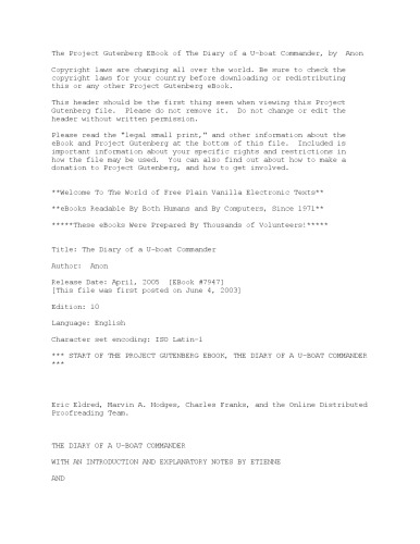 ﻿دفتر خاطرات یک فرمانده ی قایق