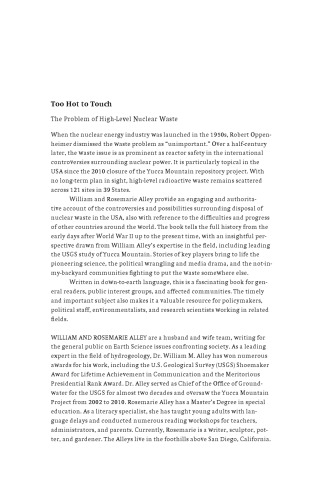 ﻿خیلی داغ برای لمس: مشکل زباله های هسته ای سطح بالا