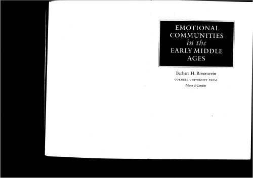جوامع عاطفی در اوایل قرون وسطی