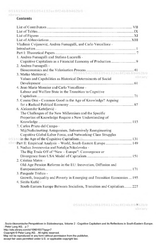 سرمایه داری شناختی و بازتاب آن در اروپای جنوب شرقی (دیدگاه های اقتصادی و اجتماعی در جنوب شرقی اروپا)