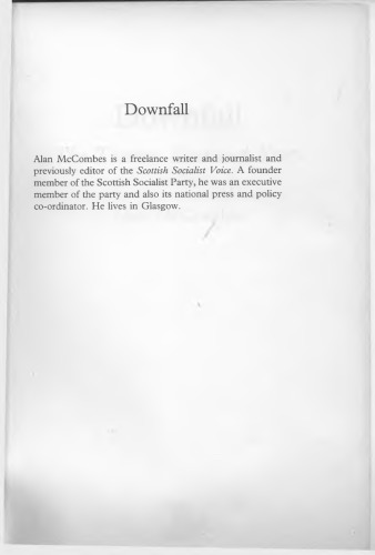 سقوط: داستان Tommy Sheridan