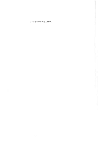 ﻿توسط سلاح‌هایی که شایسته ساخته شده‌اند: اربابان، نگهدارنده‌ها و روابط آنها در بیوولف