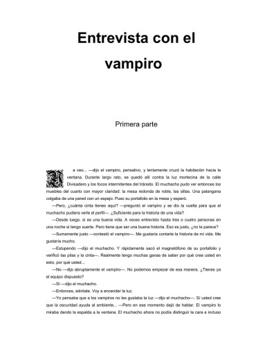 ﻿مصاحبه با خون آشام