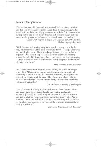 موارد استفاده از ادبیات