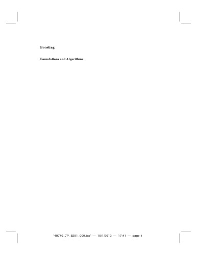 تقویت: مبانی و الگوریتم ها