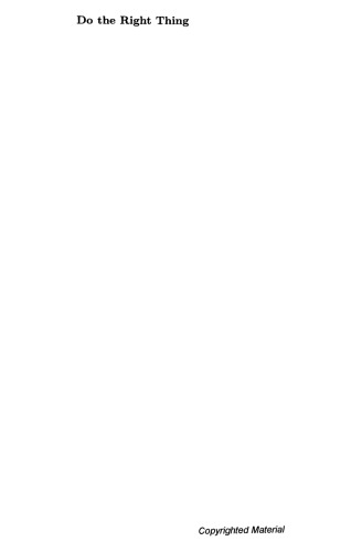 کار درست را انجام دهید: مطالعات در عقلانیت محدود