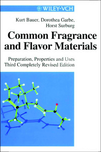 مواد عطر و طعم های رایج