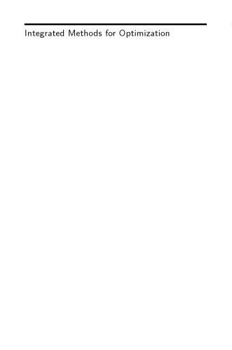 ﻿روش های یکپارچه برای بهینه سازی