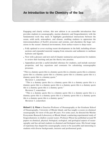 ﻿مقدمه ای بر شیمی دریا