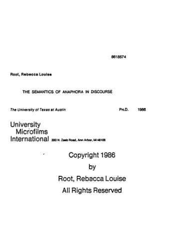 معناشناسی آنافورا در گفتمان