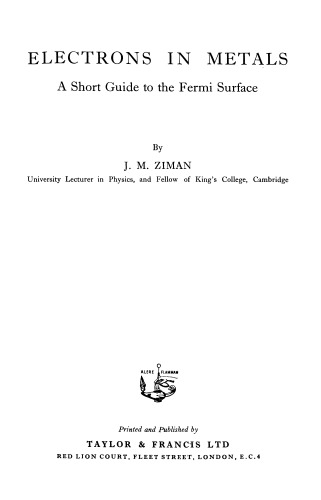 ﻿الکترونها در فلزات