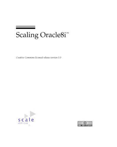 ﻿مقیاس پذیری Oracle 8i