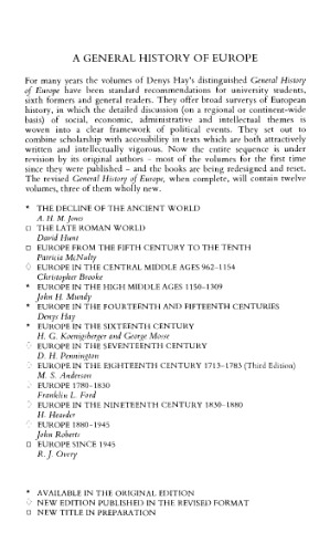 ﻿اروپا در قرن هجدهم: 1713-1783 (تاریخ عمومی اروپا)